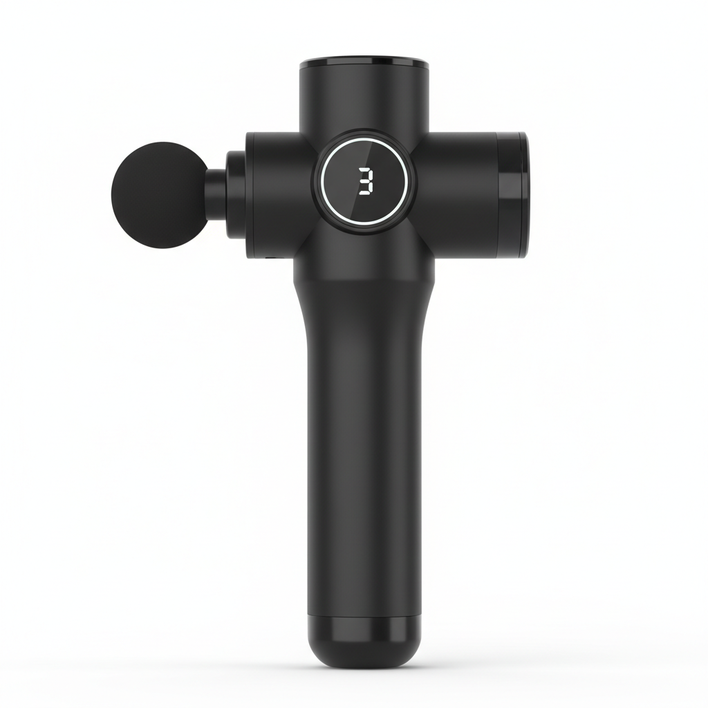 Pistolet de massage long manche Pistolia - fond blanc