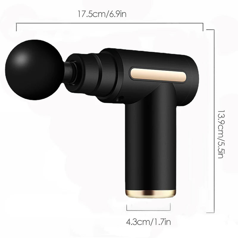 Pistolet de Massage Professionnel — Récupération Optimale & Détente Totale
