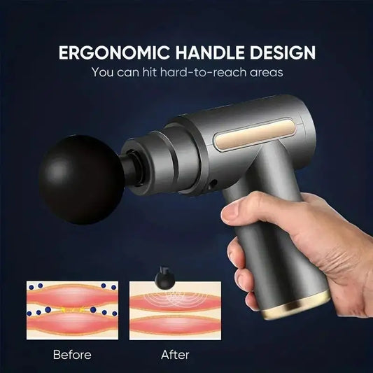 Pistolet de Massage Musculaire Pro — Récupération Rapide & Bien-être
