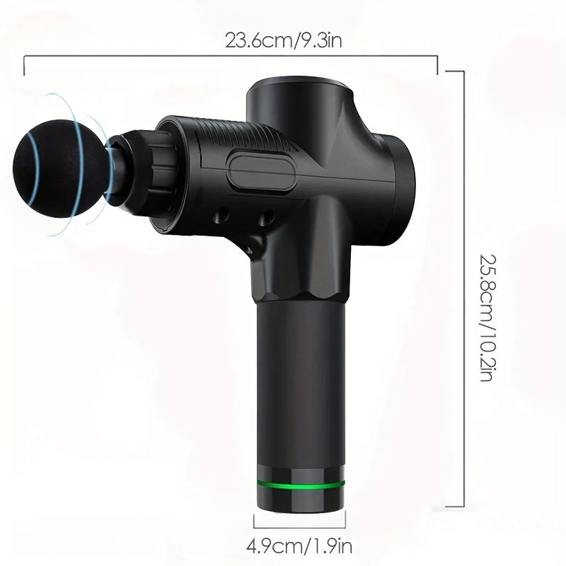 Pistolet de Massage Professionnel — Récupération Optimale & Détente Totale