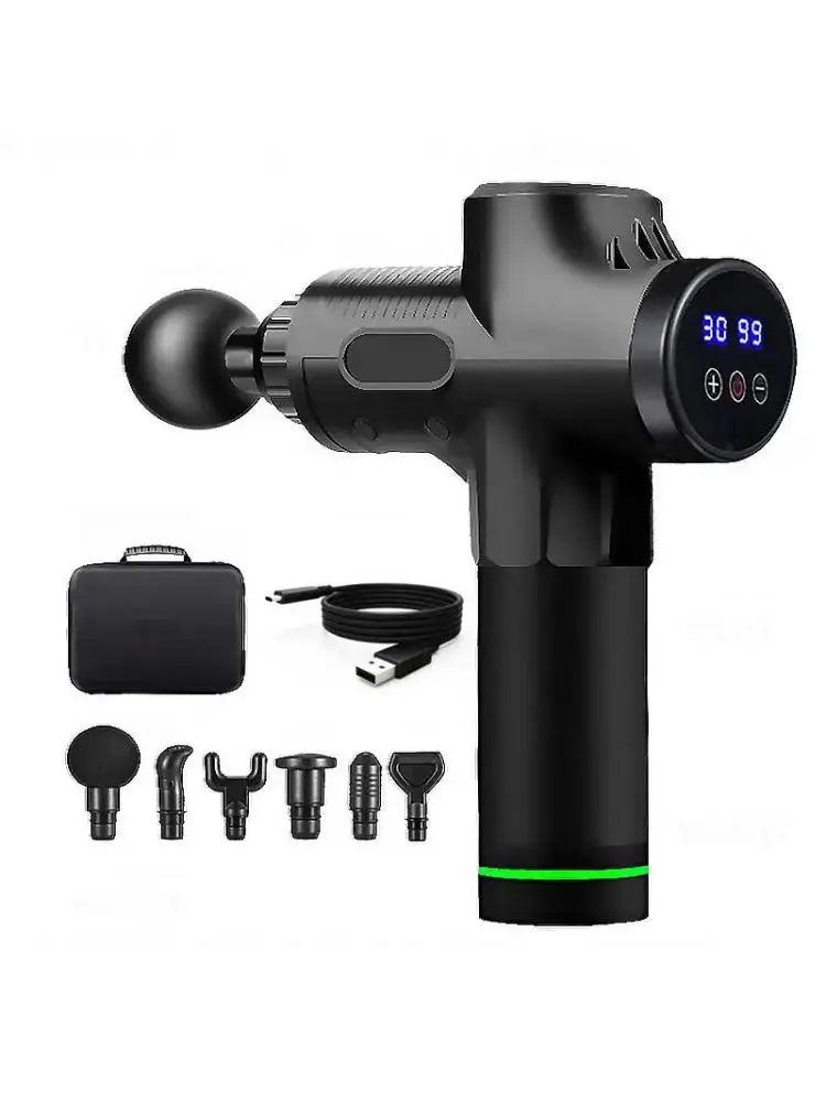 Pistolet de Massage Professionnel — Récupération Optimale & Détente Totale
