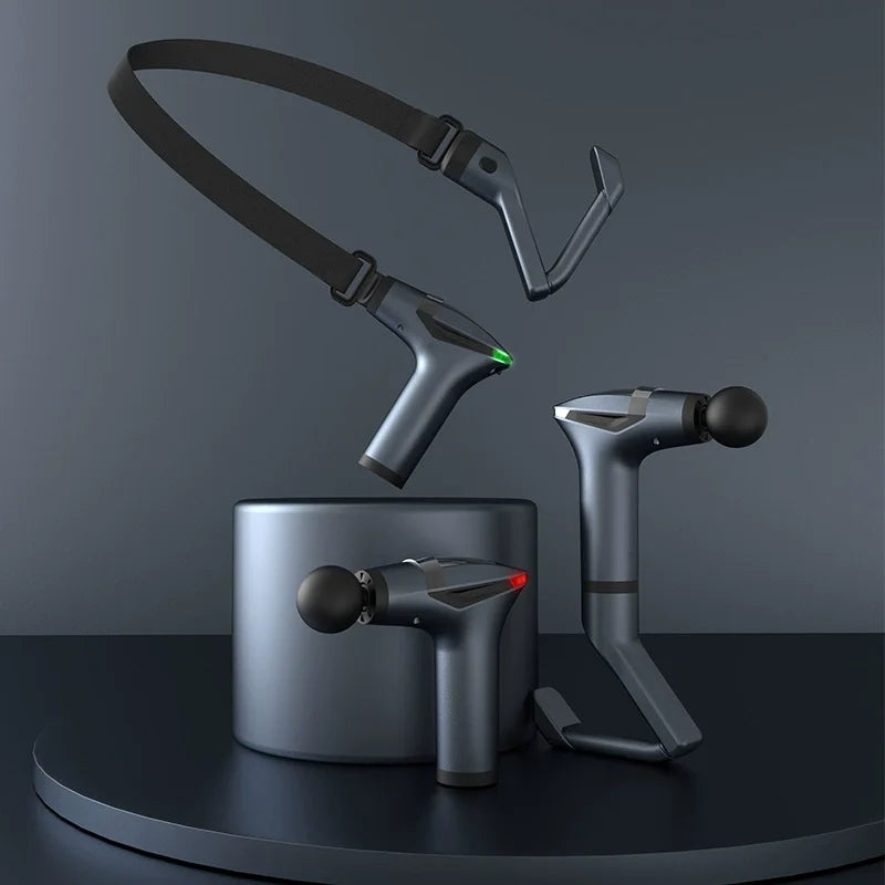 Pistolet de Massage Long Manche — Détente Profonde & Récupération Musculaire